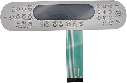 08174711-A1 For KitchenAid Oven Membrane Switch Part # Model