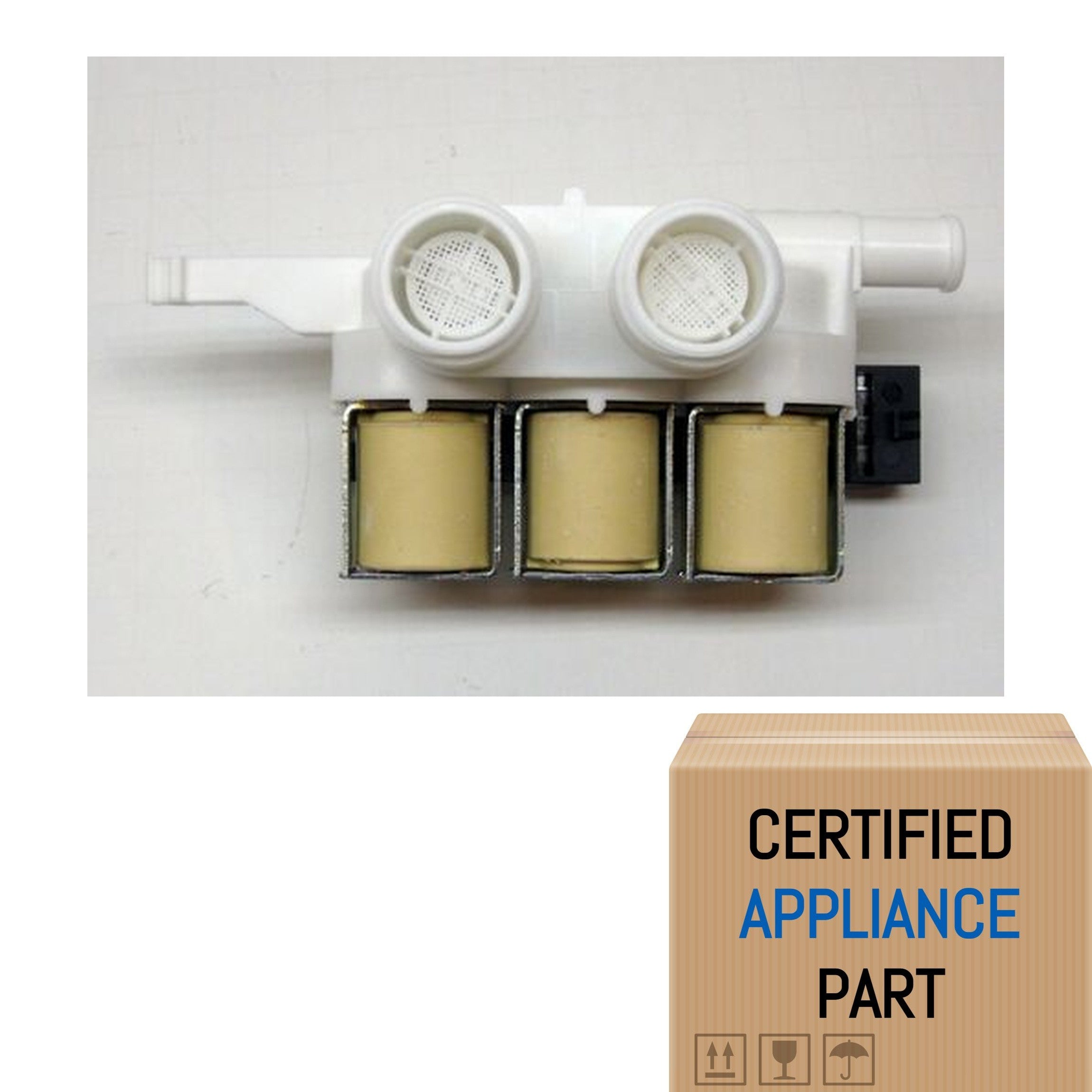 1932841-2 For GE Washer Water Inlet Fill Valve Solenoid Part # Model